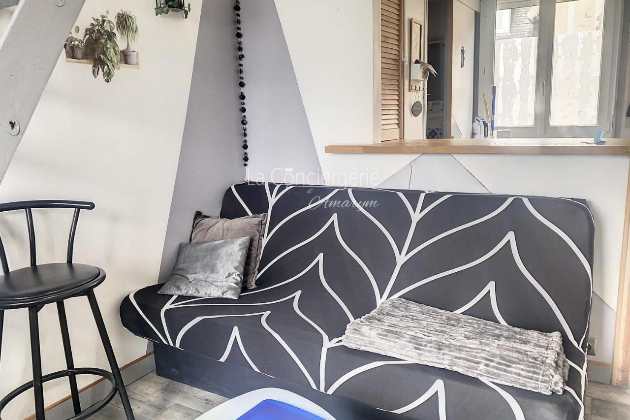 Ab19 - Reves Sales Avec Vue Mer Imprenable Apartment Ault Exterior photo